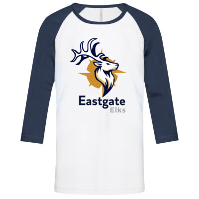 EUROSPUN RING SPUN BASEBALL YOUTH TEE Thumbnail